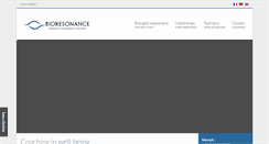 Desktop Screenshot of bioresonance-center.com